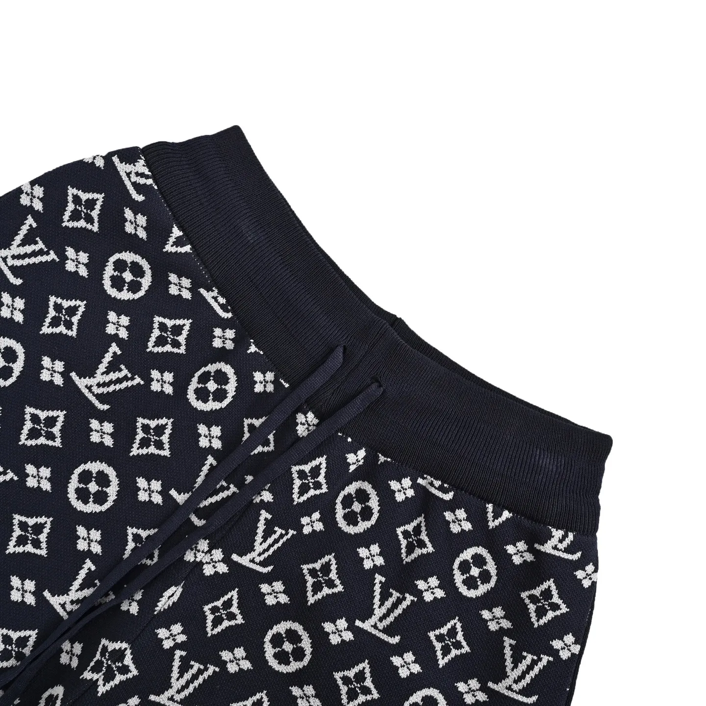 Louis Vuitton/Louis Vuitton full-frame old flower jacquard knitted shorts